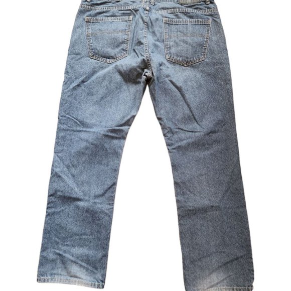 Beverly Hills Polo Club Men's Denim Blue Jean's Straight Size 38x32 - Picture 7 of 13